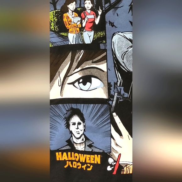 Authentic John Carpenters, Halloween Michael Myers, graphic tee NEW CONDITION - Picture 4 of 7